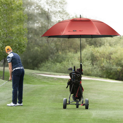 G4Free 62/68/72 Inch UV-Schutz Winddicht Sonnen- und Regenschirm Golfschirm Autorisches Öffnen Doppe