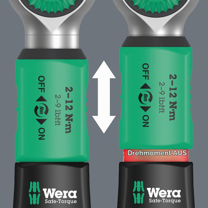 Wera 05075801001 Safe-Torque A 2 Drehmomentschlüssel mit 1-4&