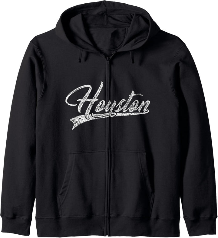 Houston Classic Vintage Texas Sport Kapuzenjacke