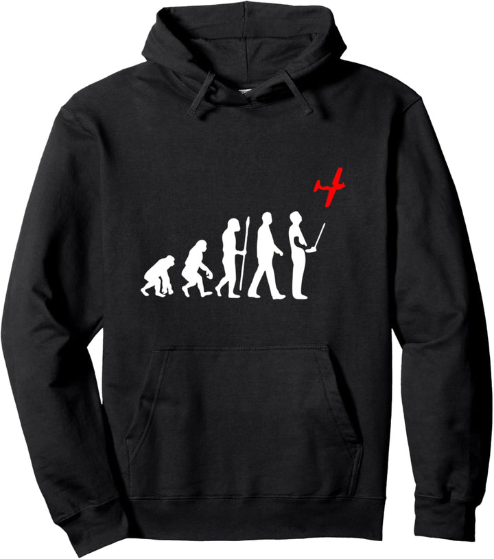 Evolution Modellflug RC Flugzeug Flieger lustiges Modell Pullover Hoodie
