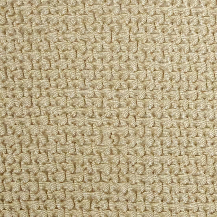 Eysa Cora bielastisch Sofa überwurf Chaise Longue rechts, frontalsicht, Farbe 01-beige, Polyester-Ba