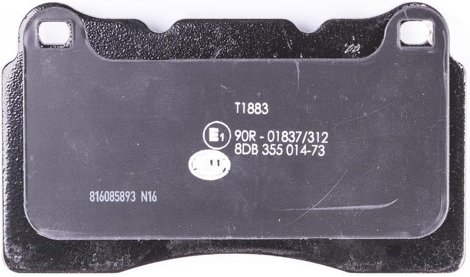 HELLA PAGID 8DB 355 014-731 Bremsbelagsatz - T1883 - Dicke/Stärke: 16mm - Bremssystem: Brembo - mit