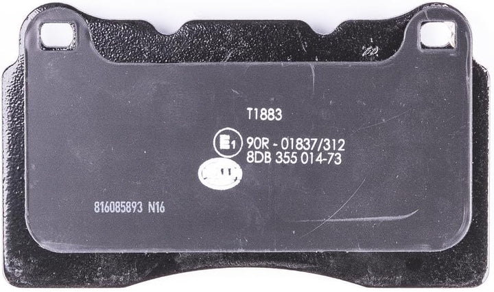 HELLA PAGID 8DB 355 014-731 Bremsbelagsatz - T1883 - Dicke/Stärke: 16mm - Bremssystem: Brembo - mit