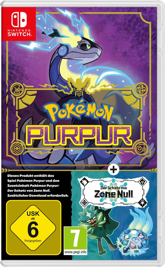 Nintendo Pokémon Purpur + Der Schatz von Zone Null - Erweiterung