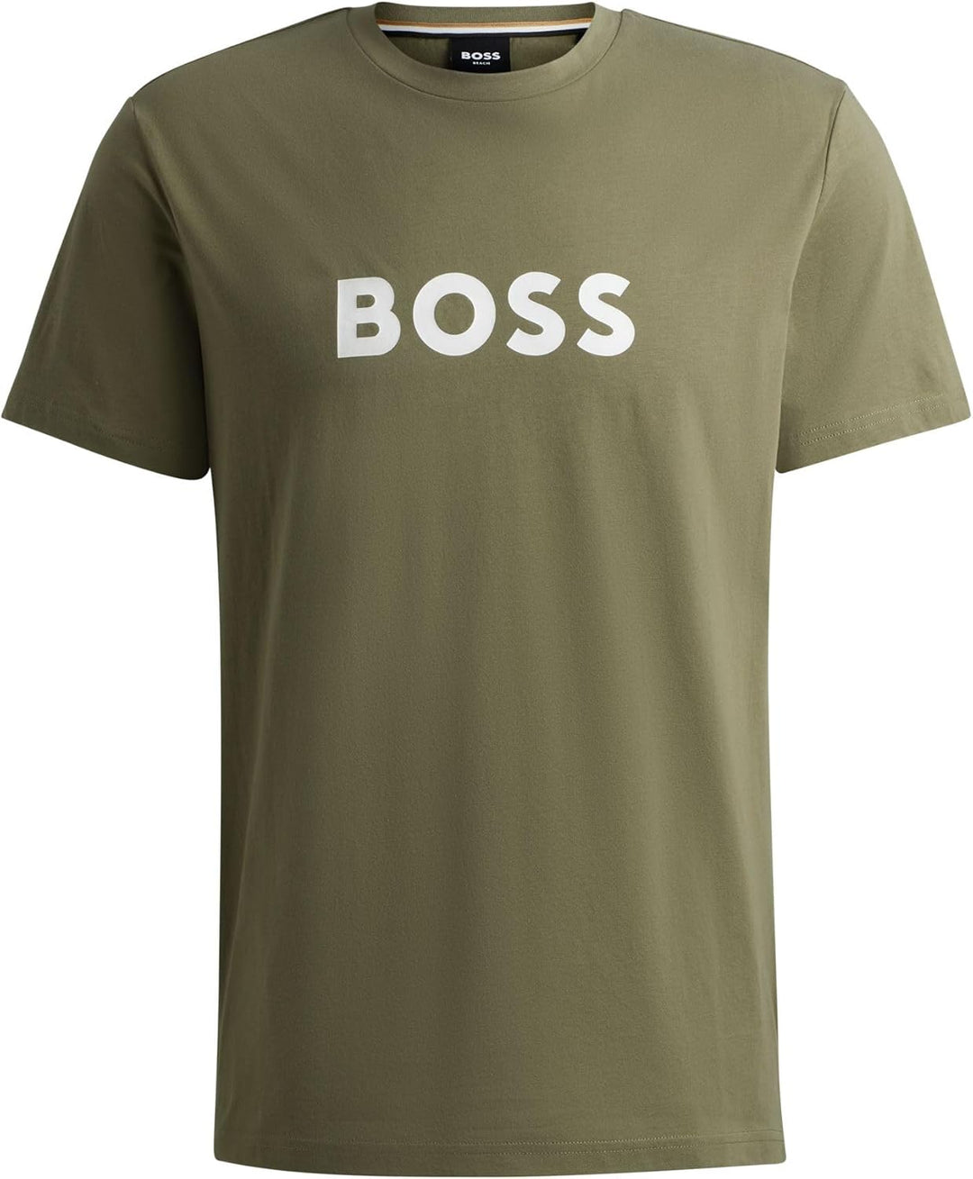 BOSS Herren Shirt Crew-Neck T-Shirt RN S Beige/Khaki250, S Beige/Khaki250