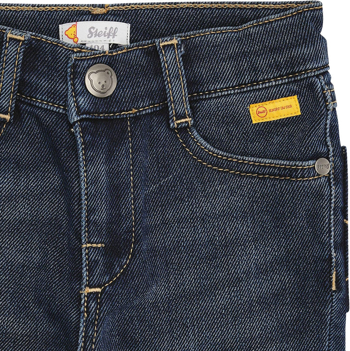 Steiff Unisex Kinder Slim Fit Jeans 92 Navy Blazer, 92 Navy Blazer