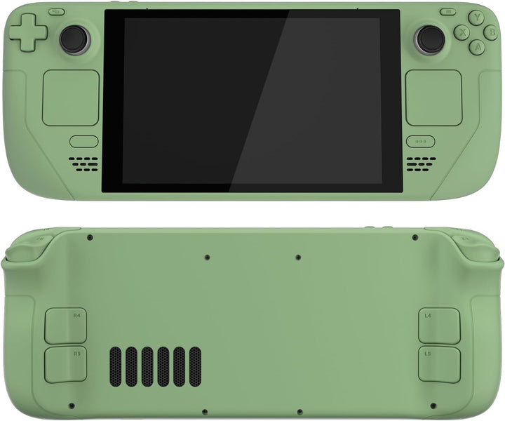 eXtremeRate Ersatz Full Case&Tasten Set für Steam Deck, DIY-Gehäuse Fronthülle/Rückplatte/Trigger D-
