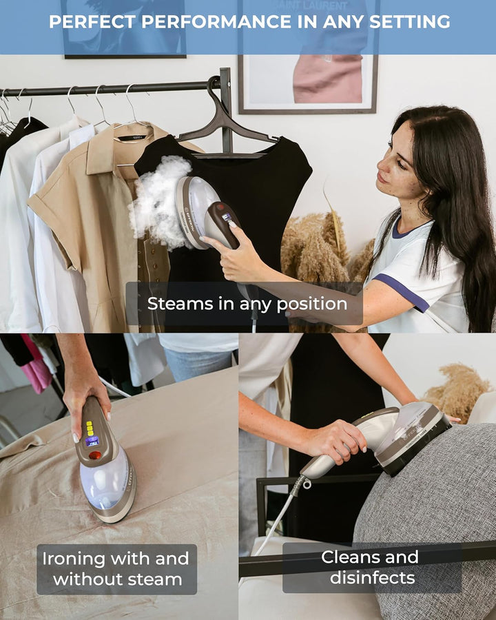 Dampfglätter EFFEKTIV TurboVapor Dampfglätter EFFEKTIV TurboVapor 1050X, Kontinuierlicher Dampf 400m