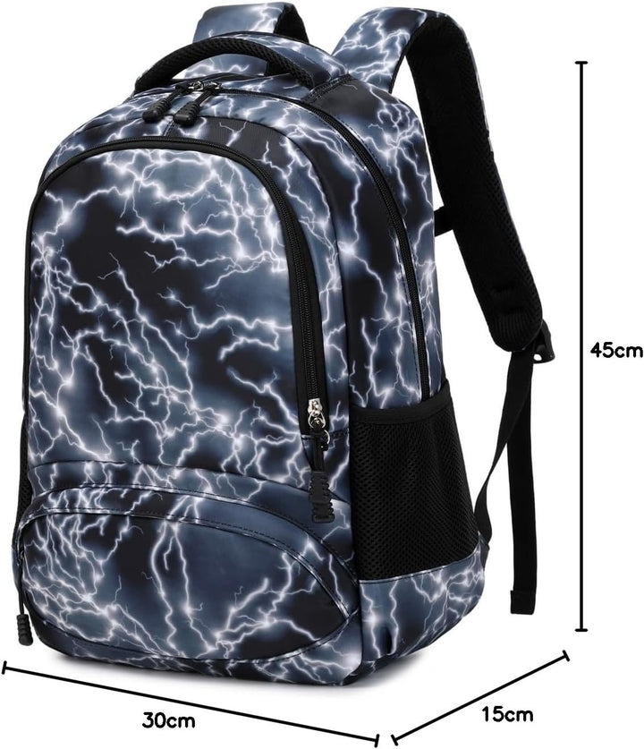 Jungen Schultasche Teenager Schulrucksack Jugendliche Rucksack Schule Daypacks Kinder Gross Schulran