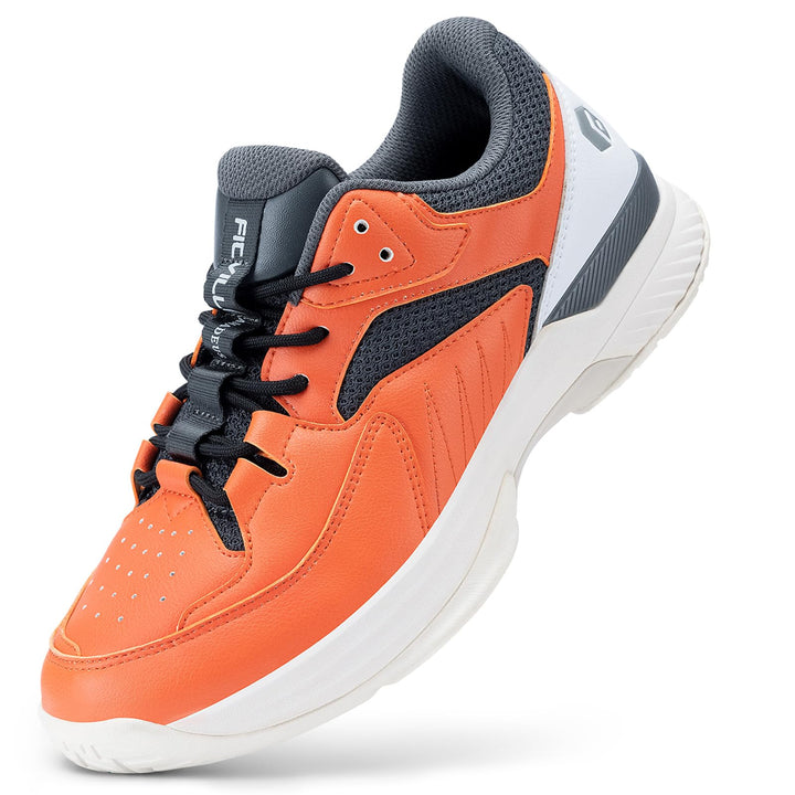 FitVille Extra Weit Tennisschuhe Damen Breit Hallenturnschuh Atmungsaktiv Training Schuhe für Tenni