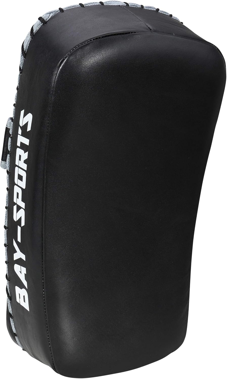 BAY Sports Leder Thai TECH 2020 Arm-Pratzen, Handpratzen, Armschlagpolster, vorgekrümmt, schwarz, Pr