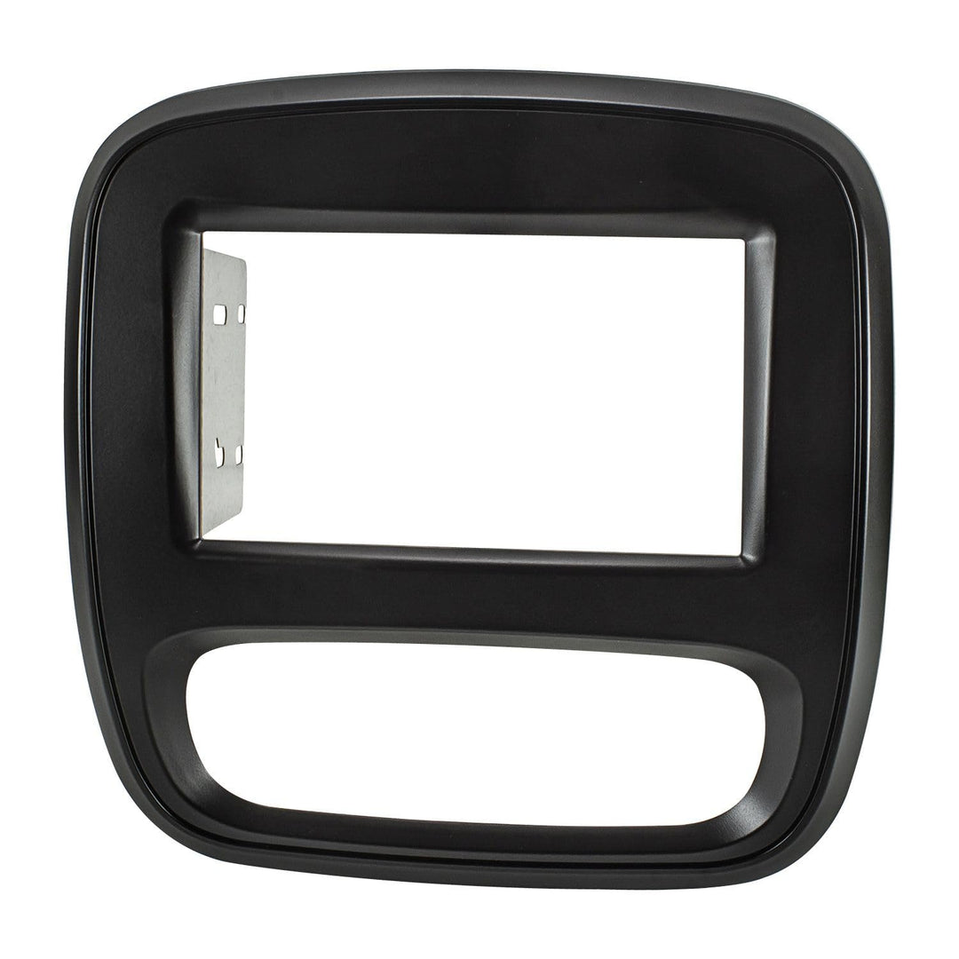 tomzz Audio 2439-003 Doppel DIN Radioblende kompatibel mit Opel Vivaro B ab 2014 Renault Trafic III
