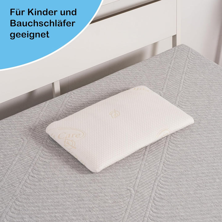 Nackenschmerzen, Migräne, Stress und Schlaflosigkeit! Orthopädisches Sabeatex Mini 50 x 30 x H 6 cm,