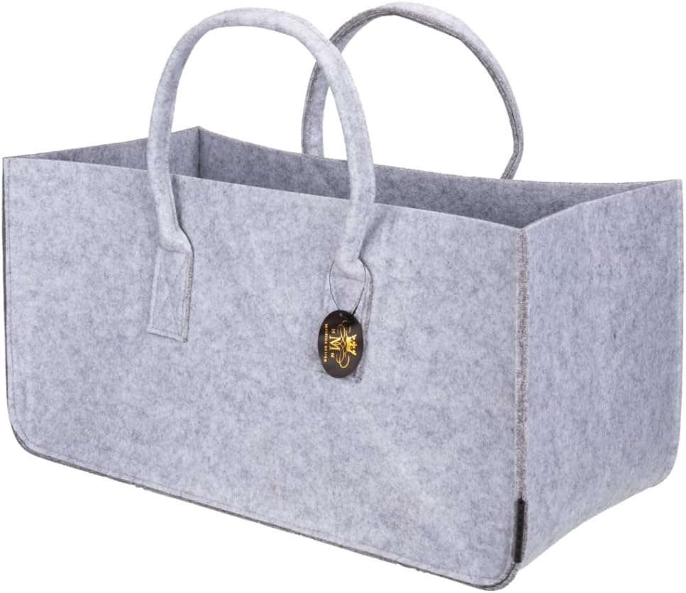 Rubberneck Allzweck Filztasche mit Tragegriffen aus Filz, Faltbare Einkaufs-Taschen mit Henkel, Eink