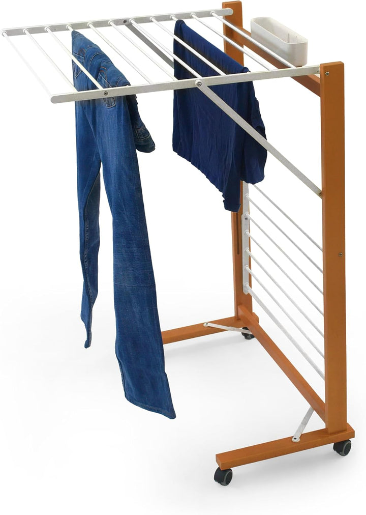 Arredamenti Italia Colibri' wäscheständer, Holz, Kirsche, h 102 x 68 x 70 cm