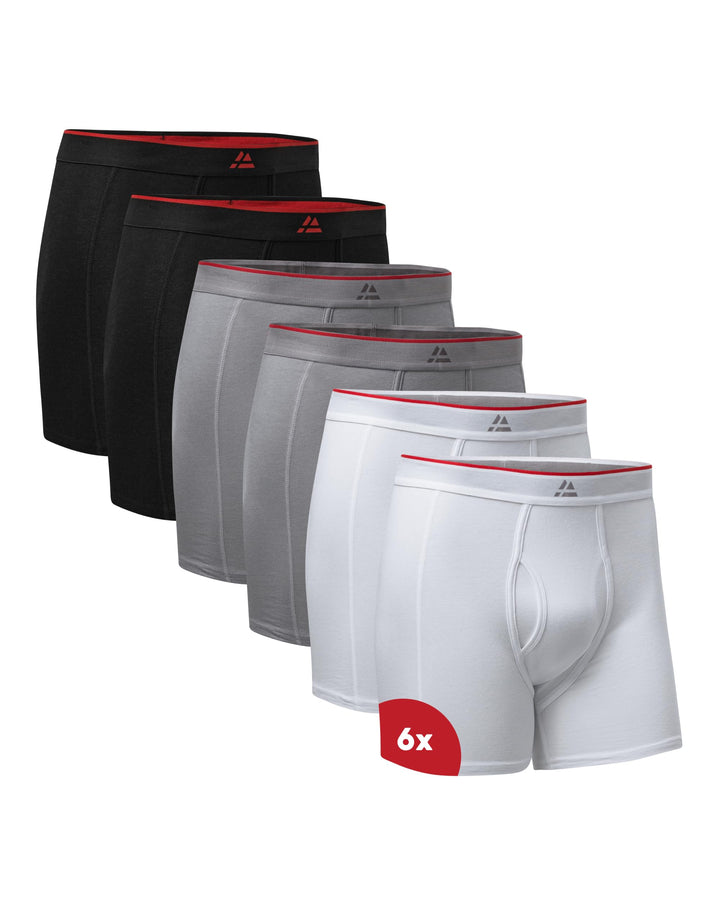 DANISH ENDURANCE Bambus Boxershorts Herren, Superweiche Unterhosen Männer, Bequem, Atmungsaktiv &amp; Et