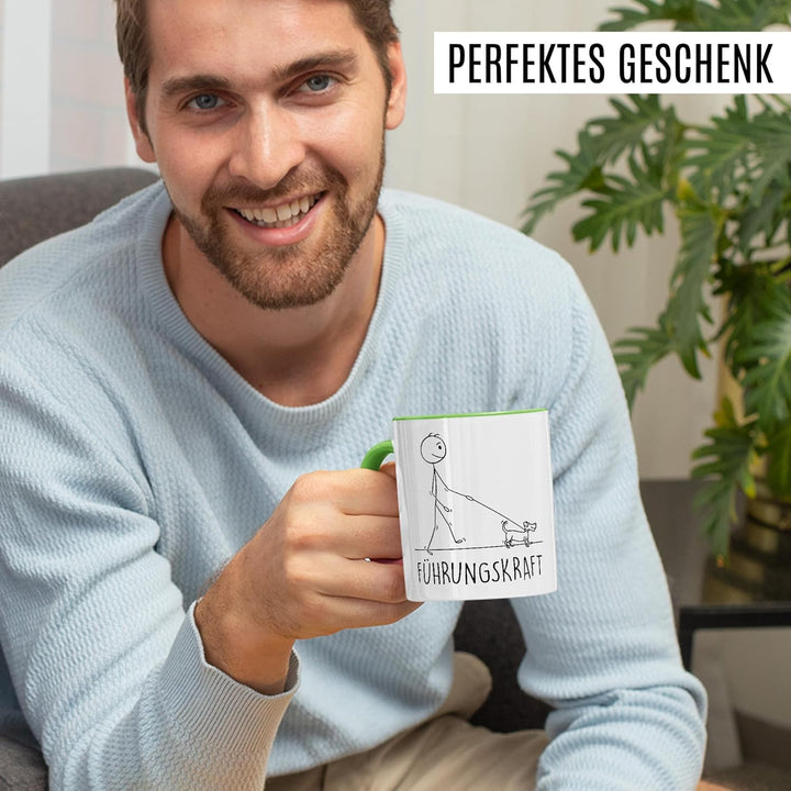 Tasse Chef Geschenk Führungskraft, Kaffeetasse für Kollegen Vorgesetzter Boss Geschenkidee Humor Wit