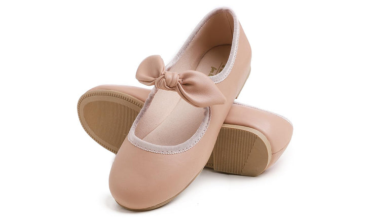 Feversole Girls Cute Dress, Mädchen süsses Kleid Mary Jane Schuhe weiche Party Urlaub Ballerinas 29