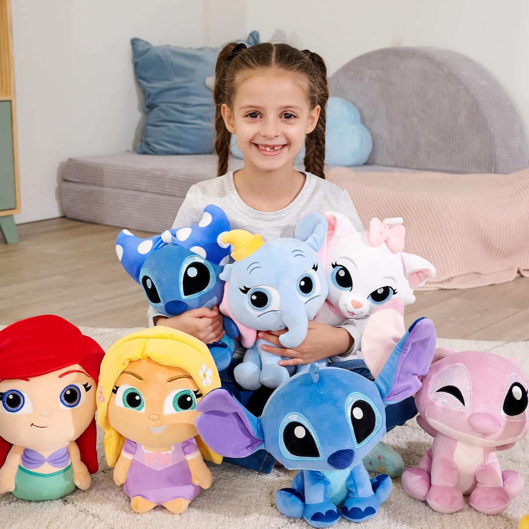 Simba Toys – Disney Doorables Plüschfigur Stitch aus Lilo und Stitch, weiche Kuschelfigur ca 25cm mi