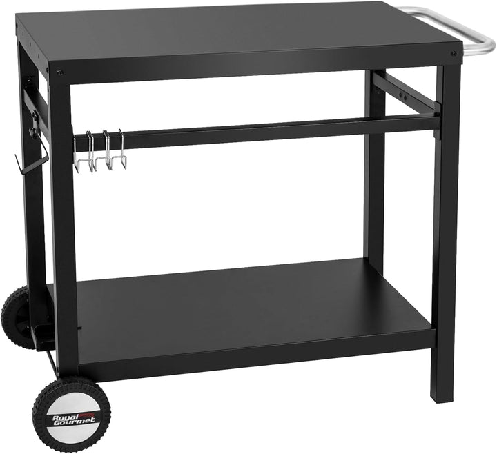 Royal Gourmet Grillwagen Grilltisch Outdoor Beistelltisch Garten Trolley Outdoorküche Multifunktione