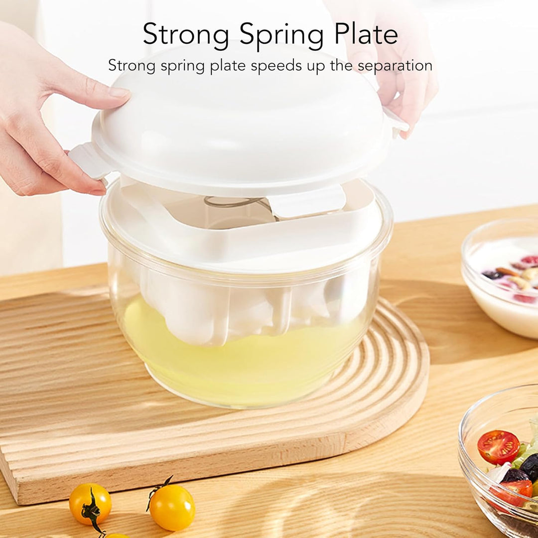 Hochleistungs-Joghurtbereiter Molketrenner, Langlebiges, Feinmaschiges Sieb Sorgt für Maximale Effiz