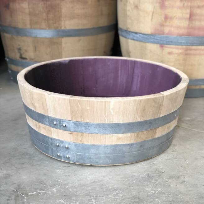 Fass-Schmiede Weinfass Miniteich Gartenteich (1/4, Natur) 1/4 Natur, 1/4 Natur