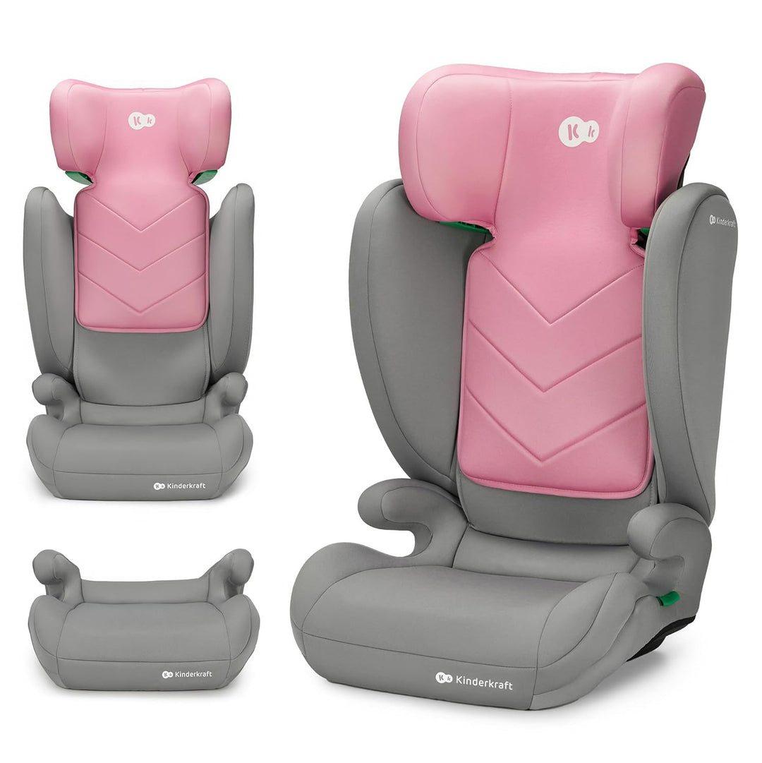 Kinderkraft I-SPARK I-Size Babyautositz, Gruppe 2/3, 100-150 cm, von 3,5 bis 12 Jahre, 15 bis 36 kg,