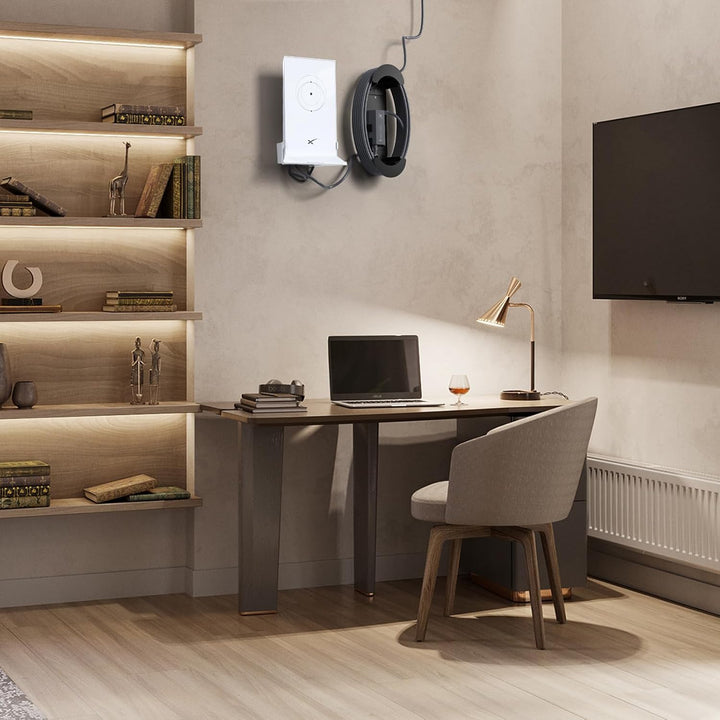 EDUP Starlink Ethernet-Kabelhalter mit Adapterhalter, wandmontierbare Ethernet-Kabelbox, Starlink-In