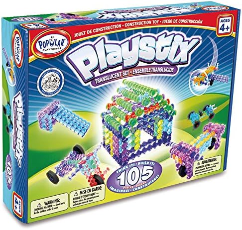 EDUPLAY Playstix transparent 105 Teile