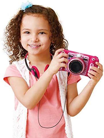 Vtech - Kidizoom Duo DX - Spielzeugkamera - Rose - Machen Sie Fotos, fügen Sie Sprachmessungen hinzu