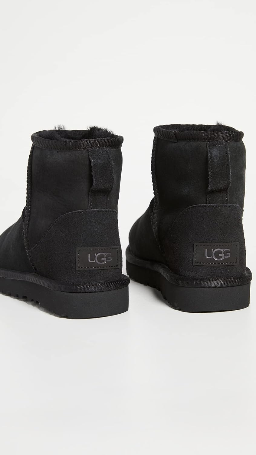 UGG Herren M Classic Mini Schneestiefel, 38 EU Schwarz