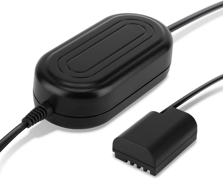 subtel® Netzteil DMW-AC8 + DMW-DCC12 für Panasonic Lumix DMC-GH3 DMC-GH4 DC-GH5 GH9 Kamera, Camcorde