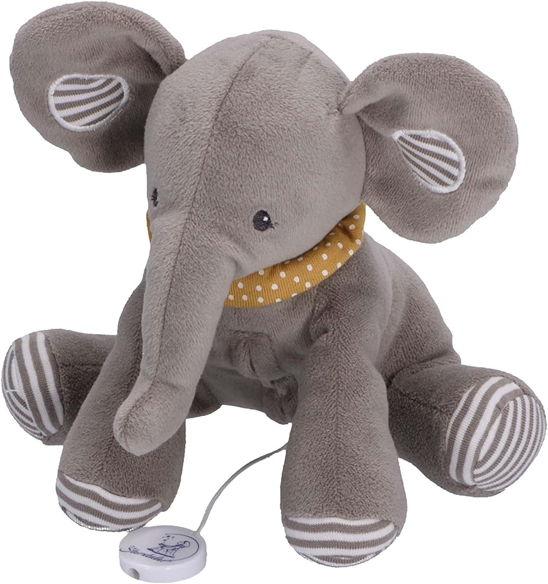 Sterntaler Baby Unisex Spieluhr Baby Spieluhr mittel Elefant Eddy - Babyspieluhr, Einschlafhilfe, Sp