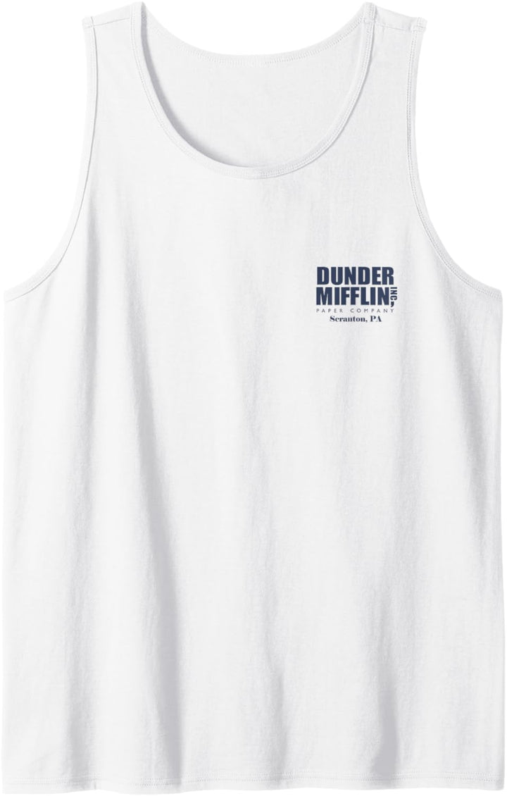 The Office Dunder Mifflin Aquarell Illustration Tank Top