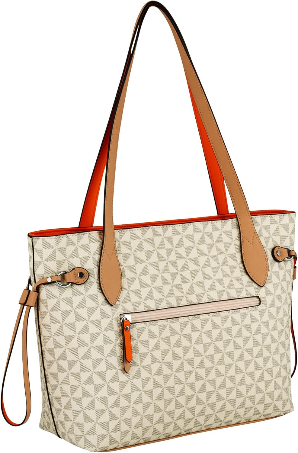 Gabor Damen Barina Flower Shopper 41,5 x 13 x 29 Mixed Orange, 41,5 x 13 x 29 Mixed Orange
