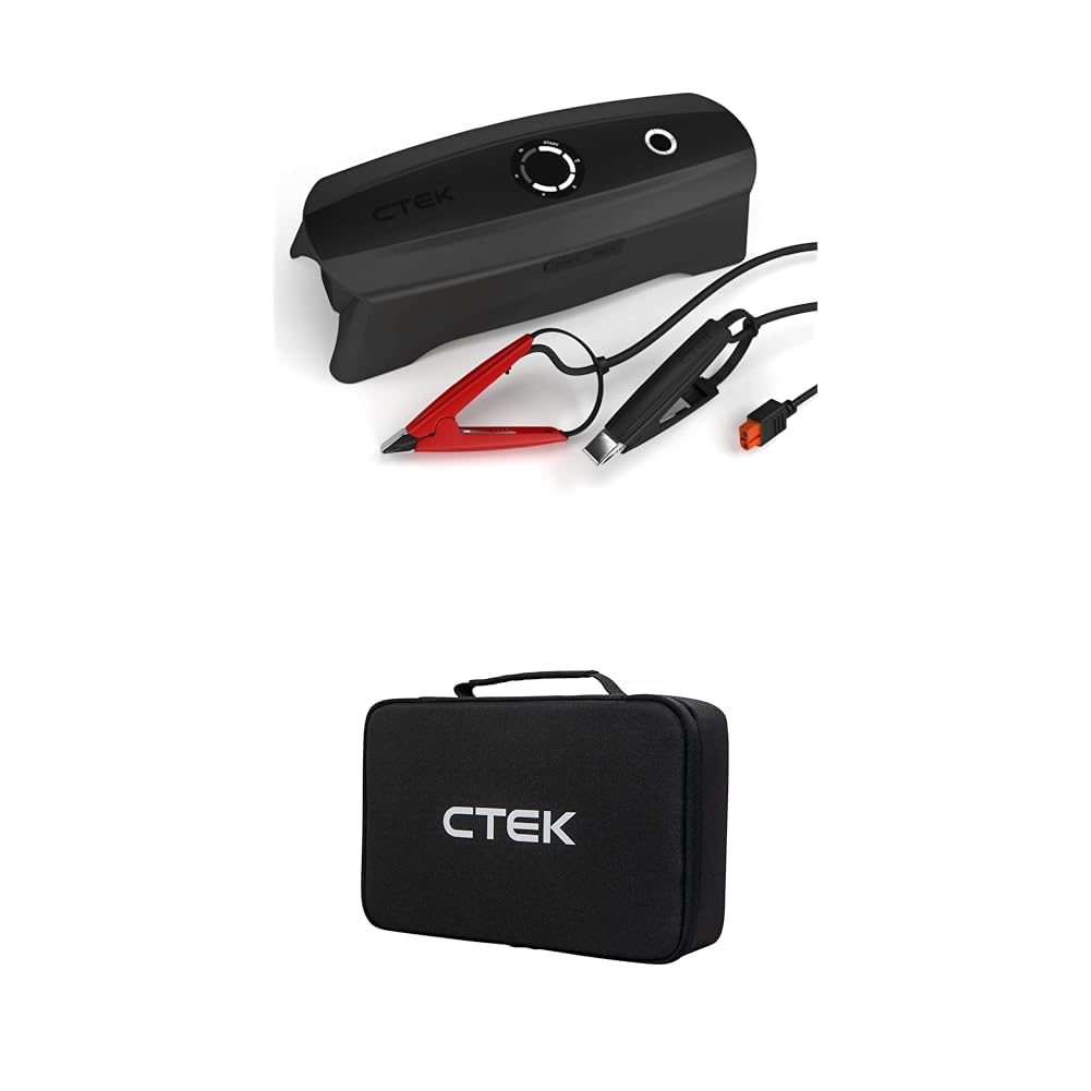 CTEK CS Free - PORTABLES BATTERIELADE- UND WARTUNGSGERÄT MIT Adaptive Boost Technologie, schwarz &amp; C