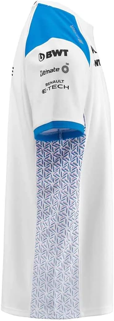 Kappa Herren Tshirt L Weiss / Blau, L Weiss / Blau