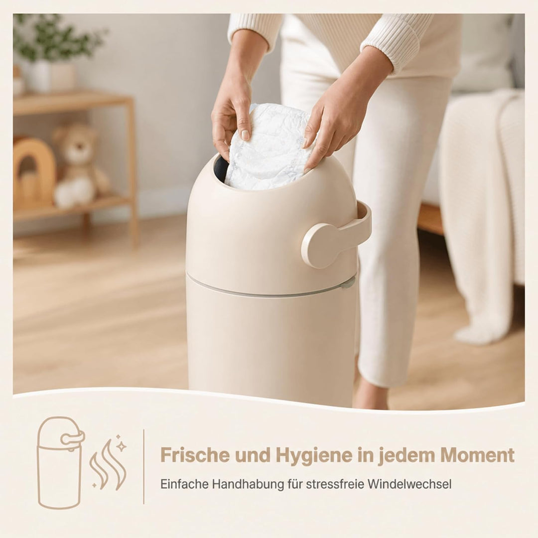 Set Magic Windeleimer Majestic &amp; Windel Blaubär | Kinderhaus Blaubär: Diaper Keeper 12L mit Geruchss