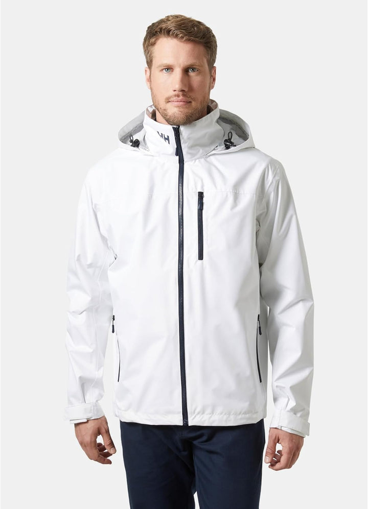 Helly Hansen Herren Crew Hooded Jacke Jacke (1er Pack) S Weiss 2.0, S Weiß 2.0