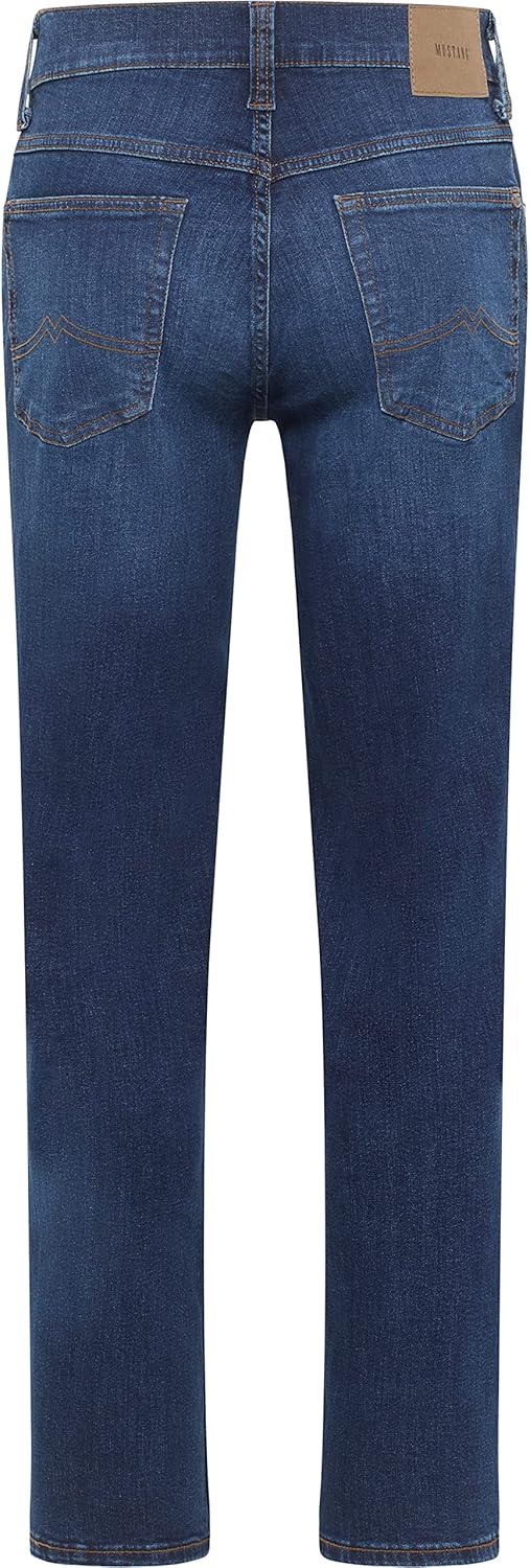 MUSTANG Herren Tramper Straight Jeans 30W / 30L Mittelblau 643, 30W / 30L Mittelblau 643