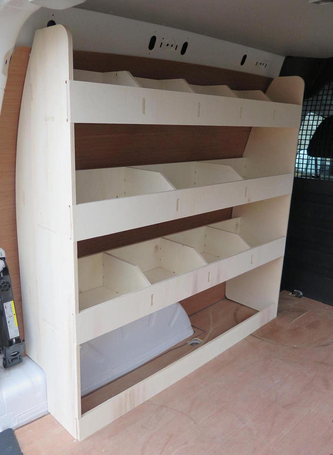 Vanify - Kompatibel mit Volkswagen Caddy L1 2003-20 Fahrzeugeinrichtung Fahrzeugregale, Fahrerseite