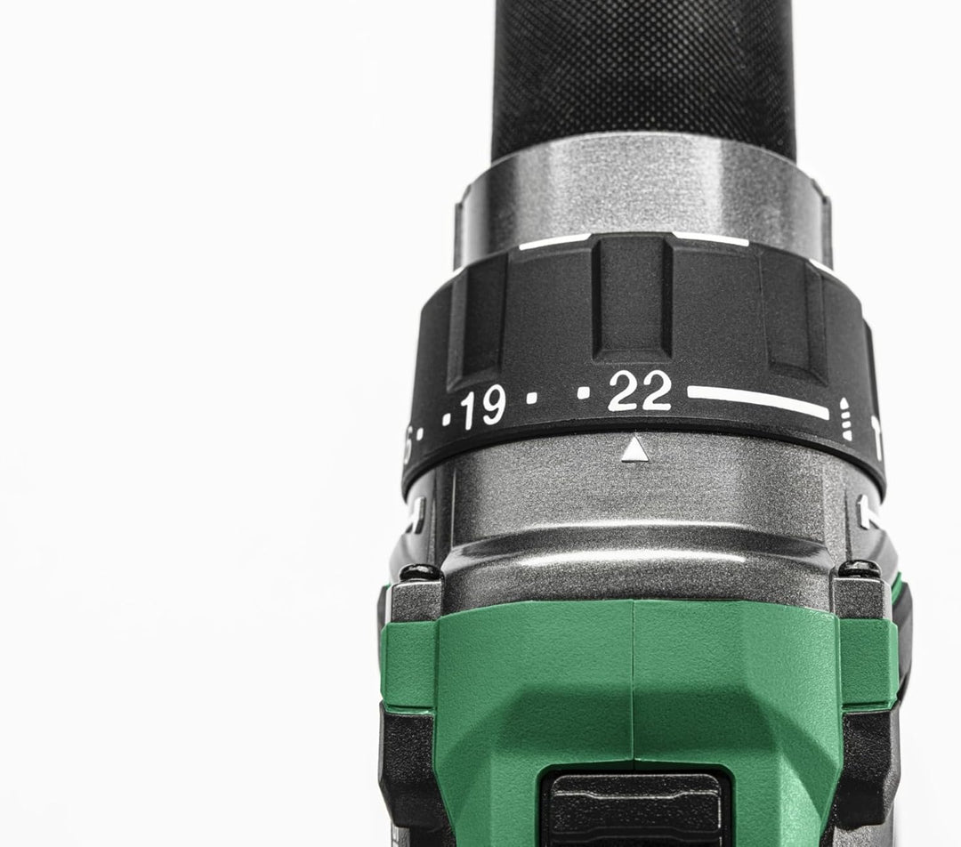 HIKOKI Akku Schlagbohrschrauber DV18DCW2Z, 13mm Metall-Schnellspannbohrfutter (18V, Max. Festdrehmom