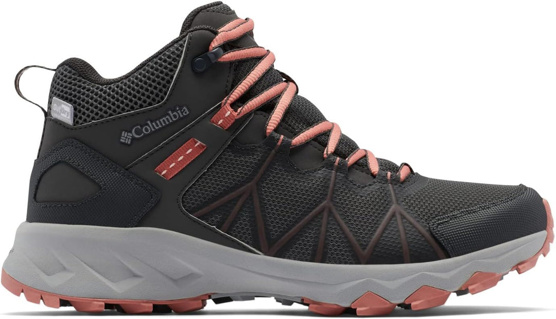 Columbia Damen Peakfreak 2 Mid Outdry (Former Collection) Wanderstiefel 35.5 EU Weit Dark Grey Dark