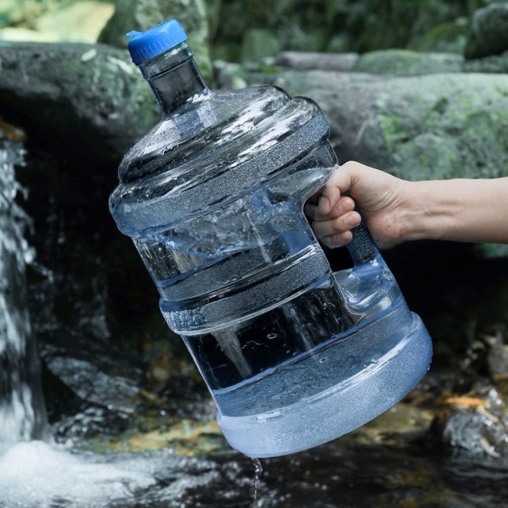 FAVOMOTO PC Wasserbehälter Trinkflasche: 3 Liter Reine Wasserflasche Mineralwasserflasche tragbarer