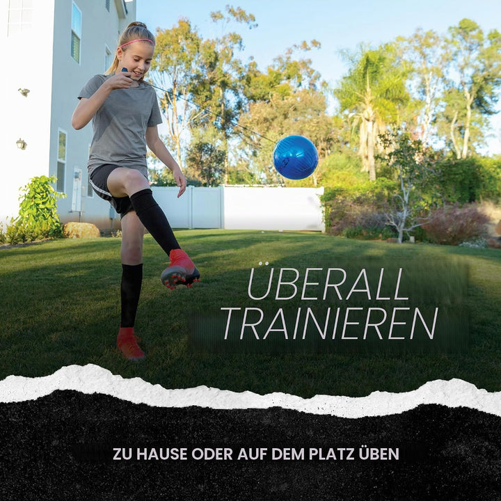 SKLZ Star-Kick Solo Fussballtrainer mit Fussball der Grösse 1 kobalt, kobalt