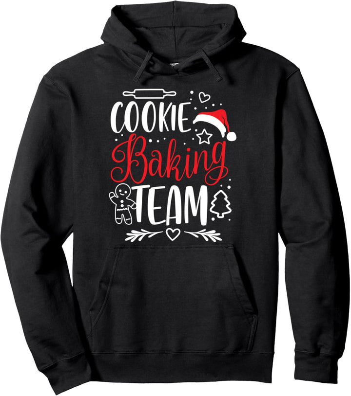 Cookie Baking Team Weihnachten Gruppe Backen Kekse Plätzchen Pullover Hoodie