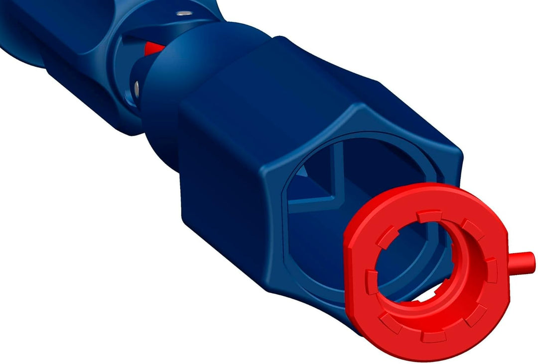 WC-Sitz-Montageschlüssel, Montageschlüssel mit Gelenk, Montage WC-Sitz