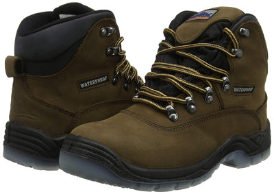 Portwest Steelite All-Wetter Stiefel S3 WR, Grösse: 38, Farbe: Braun, FW57BRR38