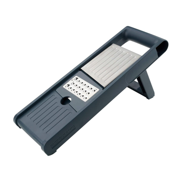 FACKELMANN Gemüsehobel #easyprepare, hochwertiger Gemüseschneider, Mandoline mit 4 verschiedenen Sch