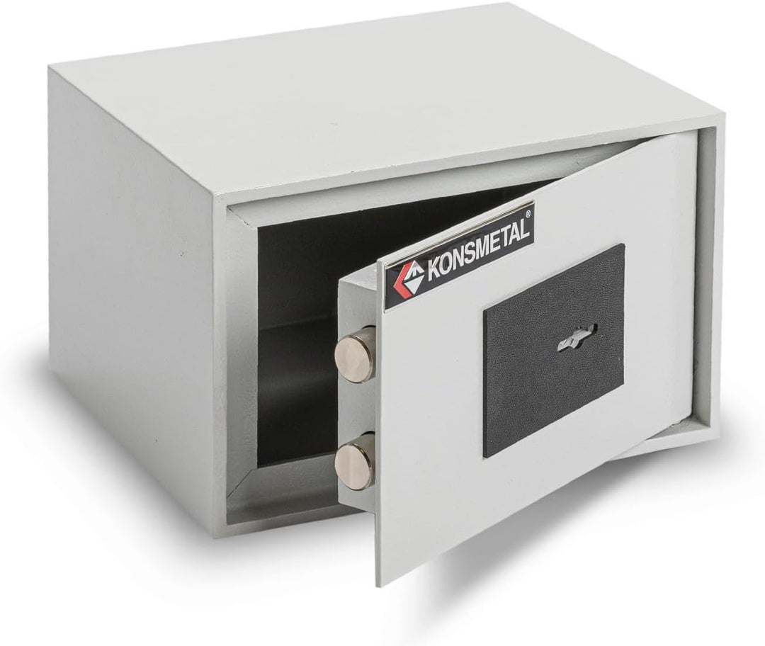 Konsmetall - Tresor für Zuhause Kolibri 2.0 16 S1, Safe Mit Schlüssel Abschliessbar, Möbeltresor 15,